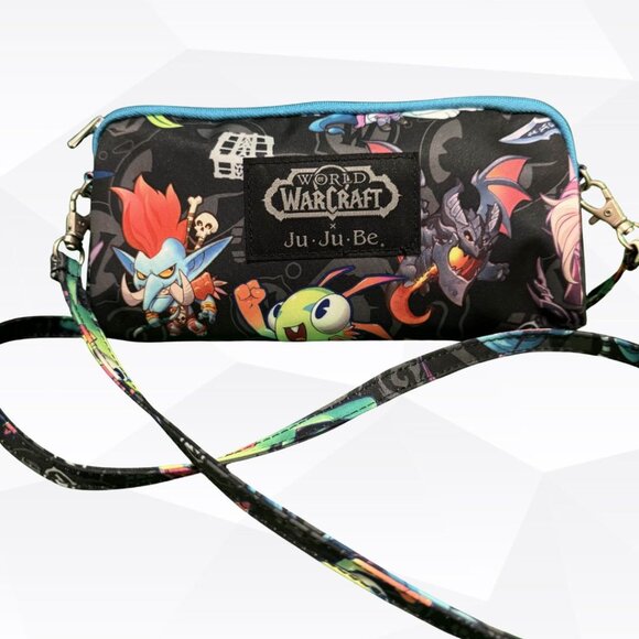 NWOT Jujube x World of Warcraft Crossbody & Wristlet Bag Set (Cute but Deadly) - Picture 6 of 13